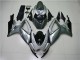 Argent Gris Carénages Suzuki GSXR 600 / 750 K6 2006-2007 Argent Gris Carénages Suzuki GSXR 600 / 750 K6 2006-2007
