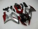 Rouge Argent Carénage Suzuki GSXR 600 / 750 K6 2006-2007 Rouge Argent Carénage Suzuki GSXR 600 / 750 K6 2006-2007