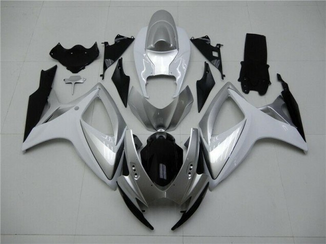 Argent Carénages Suzuki GSXR 600 / 750 K6 2006-2007 Argent Carénages Suzuki GSXR 600 / 750 K6 2006-2007