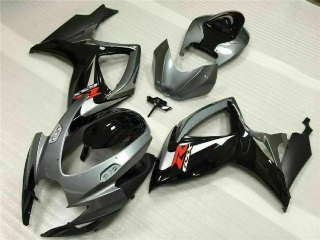 Argent Gris Carénage Suzuki GSXR 600 / 750 K6 2006-2007 Argent Gris Carénage Suzuki GSXR 600 / 750 K6 2006-2007