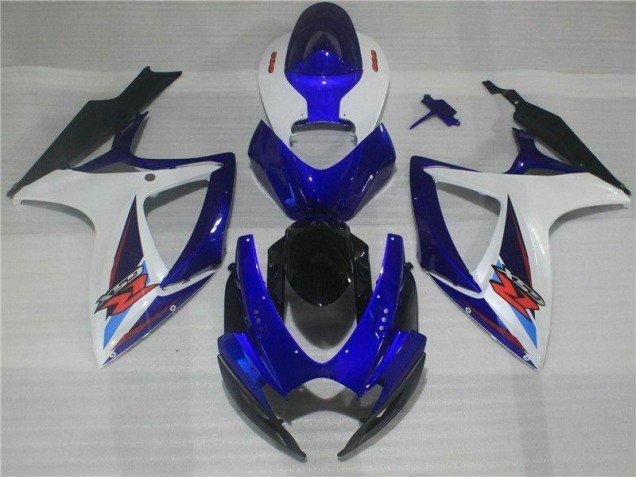 Bleu Kit Carénages Complet Suzuki GSXR 600 / 750 K6 2006-2007 Bleu Kit Carénages Complet Suzuki GSXR 600 / 750 K6 2006-2007