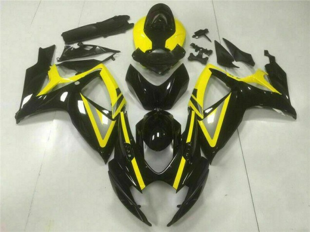 Noir Carénage ABS Suzuki GSXR 600 / 750 K6 2006-2007 Noir Carénage ABS Suzuki GSXR 600 / 750 K6 2006-2007