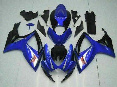 Bleu Kit Carénages & Plastique Suzuki GSXR 600 / 750 K6 2006-2007 Abordables