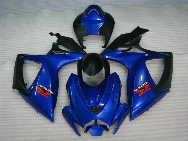 Bleu Carénages ABS Suzuki GSXR 600 / 750 K6 2006-2007 Bleu Carénages ABS Suzuki GSXR 600 / 750 K6 2006-2007
