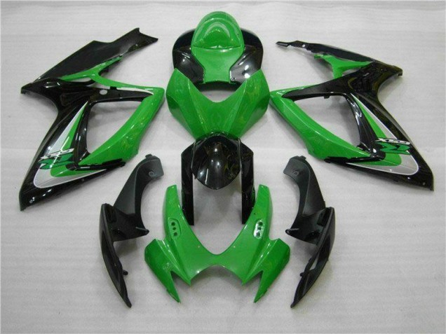 Vert Carénage Suzuki GSXR 600 / 750 K6 2006-2007 Vert Carénage Suzuki GSXR 600 / 750 K6 2006-2007
