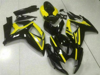 Noir Carénages Suzuki GSXR 600 / 750 K6 2006-2007 Abordables