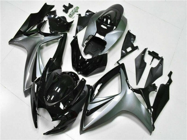 Noir Kit Carénages Suzuki GSXR 600 / 750 K6 2006-2007 Noir Kit Carénages Suzuki GSXR 600 / 750 K6 2006-2007