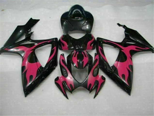 Noir Carénage Suzuki GSXR 600 / 750 K6 2006-2007 Noir Carénage Suzuki GSXR 600 / 750 K6 2006-2007