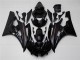 Brillant Noir Mat Carénage Yamaha R6 2006-2007