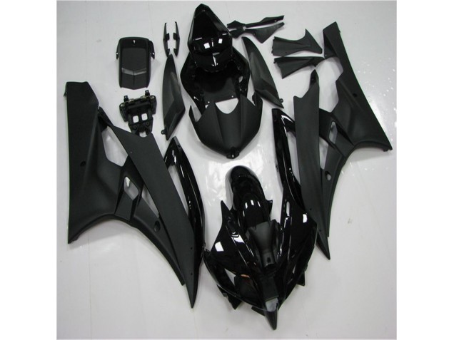 Noir Carénages Yamaha R6 2006-2007