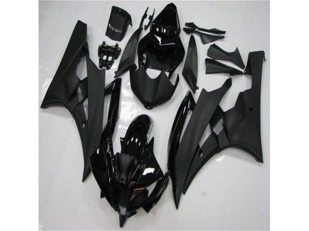 Noir Carénages Yamaha R6 2006-2007