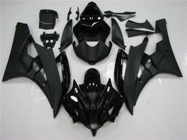 Noir Carénages Yamaha R6 2006-2007