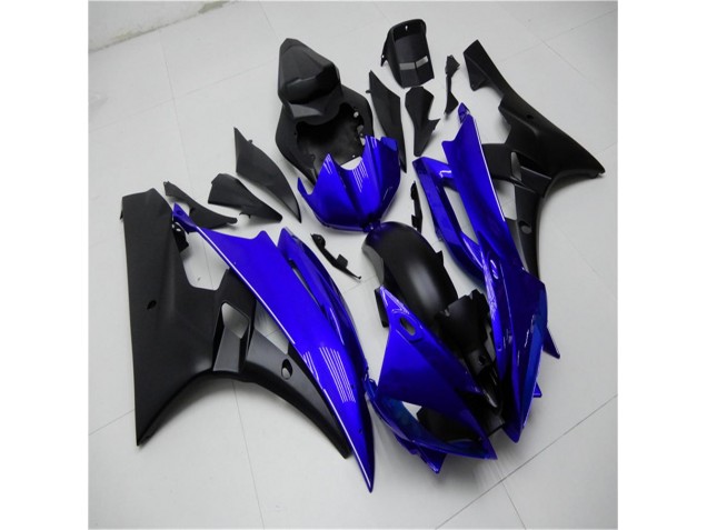 Bleu Noir Carénages & Carrosserie Yamaha R6 2006-2007