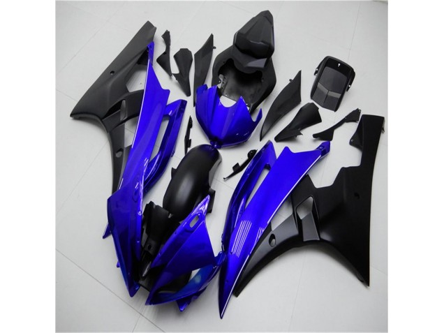 Bleu Noir Carénages & Carrosserie Yamaha R6 2006-2007