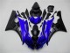 Bleu Noir Carénages & Carrosserie Yamaha R6 2006-2007