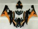 Noir Orange Carénage Yamaha R6 2006-2007 Noir Orange Carénage Yamaha R6 2006-2007