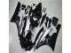 Argent Noir Kit Carénages Complet Yamaha R6 2006-2007