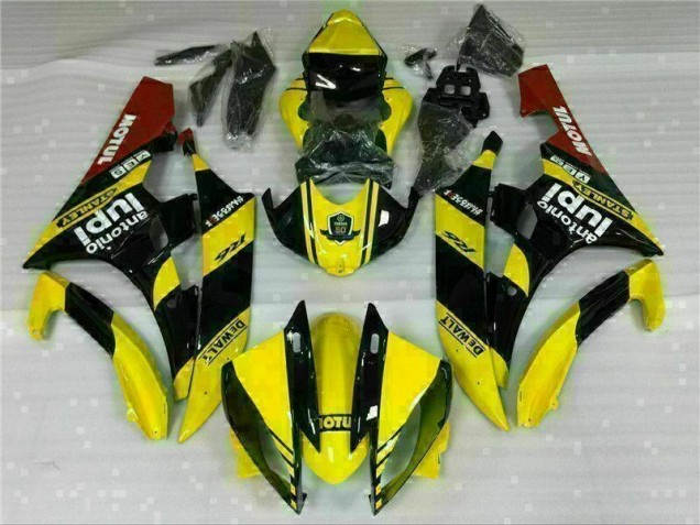 Jaune Carénage Yamaha R6 2006-2007