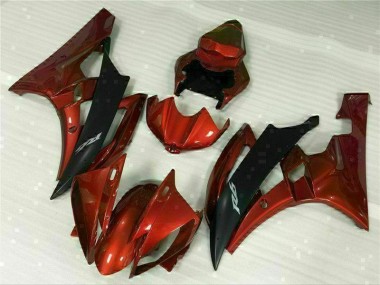 Rouge Carénage Yamaha R6 2006-2007 Abordables