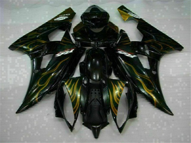 Noir Carrosserie Yamaha R6 2006-2007