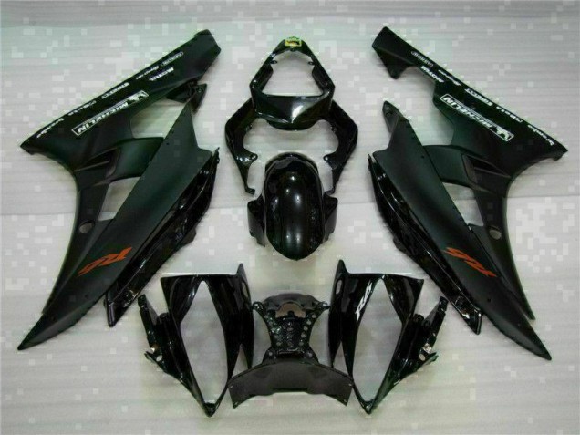 Noir Kit Carénages Complet Yamaha R6 2006-2007