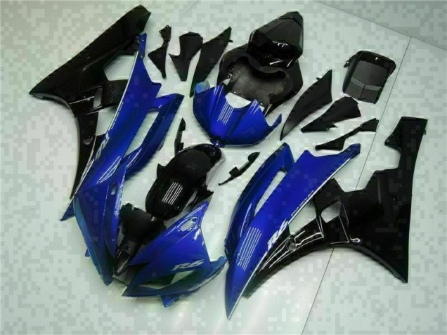 Bleu Noir Carrosserie Yamaha R6 2006-2007 Bleu Noir Carrosserie Yamaha R6 2006-2007