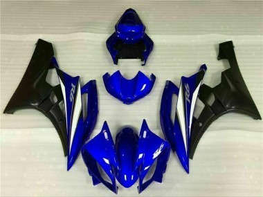 Bleu Carénages Yamaha R6 2006-2007 Abordables