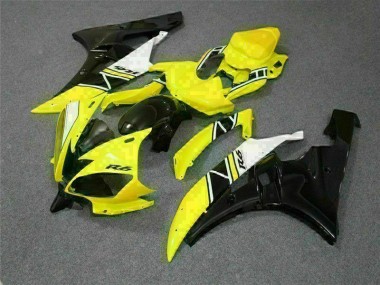 Jaune Kit Carénages & Plastique Yamaha R6 2006-2007 Abordables