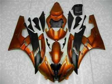 Orange Carénage Yamaha R6 2006-2007 Abordables