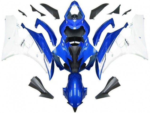 Bleu Blanc Carrosserie Yamaha R6 2006-2007