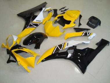 Jaune Kit Carénages Complet Yamaha R6 2006-2007 Abordables