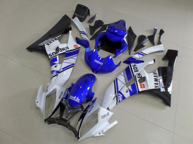 Bleu Bleu Blanc ENEOS Carénage Yamaha R6 2006-2007
