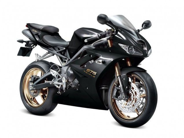Noir Carénage Triumph Daytona 675 Triple 2006-2008 Noir Carénage Triumph Daytona 675 Triple 2006-2008