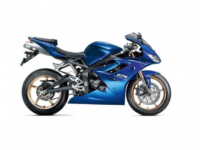 Bleu Carénage Triumph Daytona 675 Triple 2006-2008 Bleu Carénage Triumph Daytona 675 Triple 2006-2008