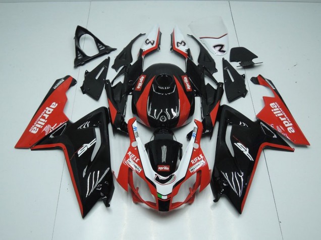 Noir et Rouge Carénage Aprilia RS 125 2006-2011 Noir et Rouge Carénage Aprilia RS 125 2006-2011