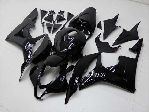 Noir Brillant Carénage Honda CBR 600 RR 2007-2008