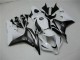 Blanc Noir Carénages Honda CBR 600 RR 2007-2008 Blanc Noir Carénages Honda CBR 600 RR 2007-2008