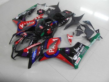 Noir Rouge Pata Carénage Honda CBR 600 RR 2007-2008 Abordables