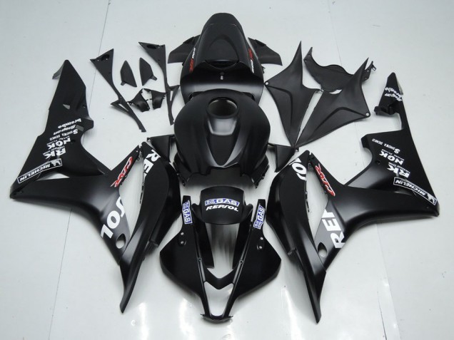 Noir Mat Repsol Carénage Honda CBR 600 RR 2007-2008