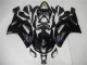 Noir Brillant Carénages Kawasaki ZX6R 2007-2008 Noir Brillant Carénages Kawasaki ZX6R 2007-2008