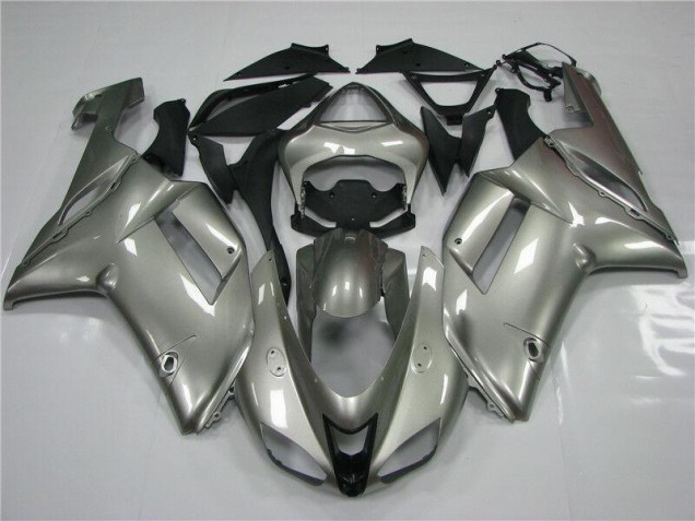 Gris Carénage Kawasaki ZX6R 2007-2008 Gris Carénage Kawasaki ZX6R 2007-2008