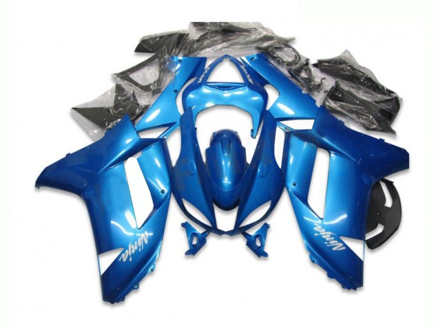 Bleu Carénage Kawasaki ZX6R 2007-2008 Bleu Carénage Kawasaki ZX6R 2007-2008