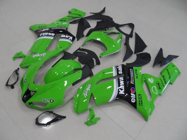 Vert Arrow Carénage Kawasaki ZX6R 2007-2008 Vert Arrow Carénage Kawasaki ZX6R 2007-2008