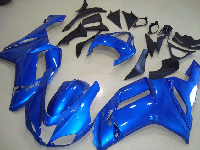 Bleu Carénages Kawasaki ZX6R 2007-2008 Bleu Carénages Kawasaki ZX6R 2007-2008