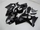Brillant Noir Mat Carénage Suzuki GSXR 1000 K7 2007-2008 Brillant Noir Mat Carénage Suzuki GSXR 1000 K7 2007-2008