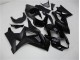 Brillant Noir Mat Carénage Suzuki GSXR 1000 K7 2007-2008 Brillant Noir Mat Carénage Suzuki GSXR 1000 K7 2007-2008