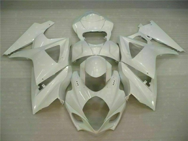 Blanc Carénage Suzuki GSXR 1000 K7 2007-2008 Blanc Carénage Suzuki GSXR 1000 K7 2007-2008