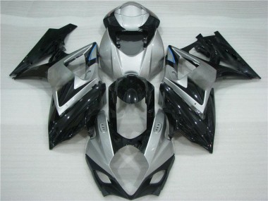 Gris Noir Carénage Suzuki GSXR 1000 K7 2007-2008 Abordables