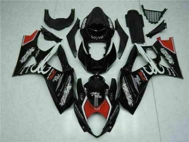 Noir Carrosserie Suzuki GSXR 1000 K7 2007-2008 Abordables