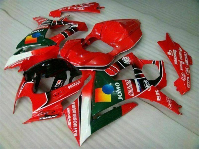 Rouge Carénages Suzuki GSXR 1000 K7 2007-2008 Rouge Carénages Suzuki GSXR 1000 K7 2007-2008